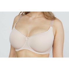 Бюстгальтер LENGY, размер 85F, серебристый пион