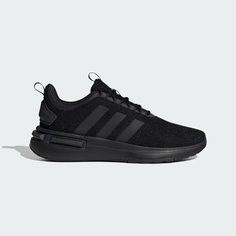 Кроссовки adidas, размер 9 UK, core black / core black / carbon