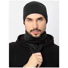 Шапка бини Tvoikroi, размер 56, черный