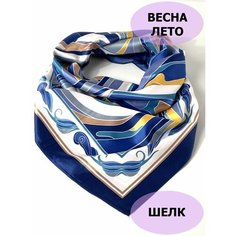 Платок Florento,90х90 см, синий