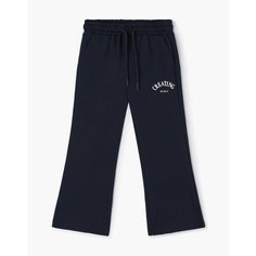 Брюки спортивные Gloria Jeans, размер 4-5л/110, темно-синий