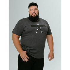 Футболка Ohana market, размер 58, серый (205)