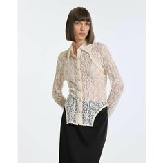 Блуза Gloria Jeans GJ BLACK, размер XXS (36-38), молочный