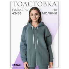 Толстовка Натали Суслова, размер 44, , мята