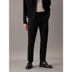 Брюки карго CALVIN KLEIN, размер 31/34, черный