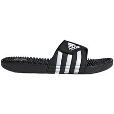 Шлепанцы adidas Adissage, размер 5 UK, Core Black / Cloud White / Core Black