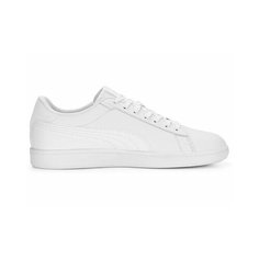 Кеды PUMA Smash 3.0 L Sneakers, размер 5,5 UK, белый/золотой