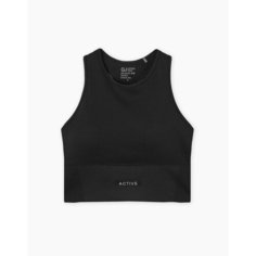 Топ спортивный Gloria Jeans, размер S (40-42), чёрный