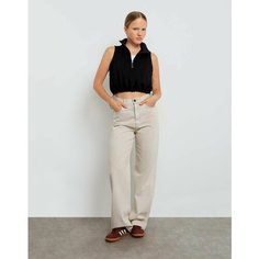 Кроп-топ Gloria Jeans, размер XXS (36-38), черный