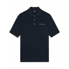 Поло Lyle & Scott Embroidered Polo Shirt, размер S, dark navy