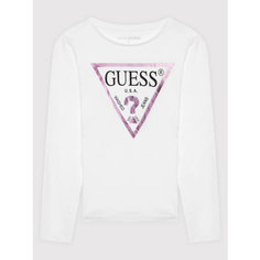 Лонгслив GUESS, размер 8, белый G011