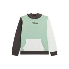 Худи GUESS, размер 16 лет, зеленый/серый