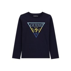 Лонгслив GUESS, размер 164, синий