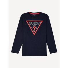 Лонгслив GUESS, размер 7 лет, синий G7V2
