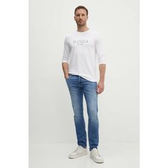 Лонгслив GUESS, размер M, , белый