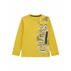 Лонгслив GUESS, размер 12 лет, золотистый