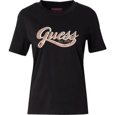 Футболка GUESS, размер S, черный
