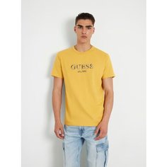 Футболка GUESS, размер S, золотистый