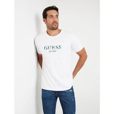 Футболка GUESS, размер XL, белый