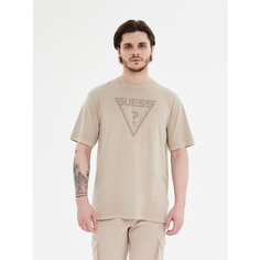 Футболка GUESS, размер L, бежевый