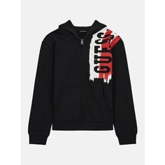 Толстовка GUESS, размер 10 лет, черный