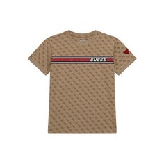 Футболка GUESS, размер 128, бежевый