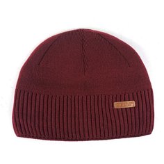 Шапка бини Tanner + Tailor, размер 56-58, бордовый