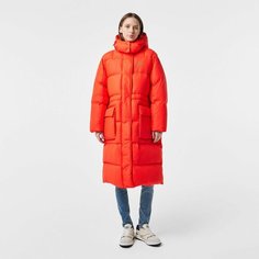 Пуховик LACOSTE, размер T40, красный