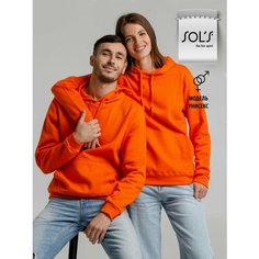 Толстовка Sols, размер 3XL, , оранжевый