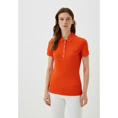 Поло LACOSTE, размер T34, оранжевый