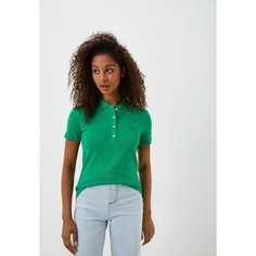 Поло LACOSTE, размер T34, светло-зеленый