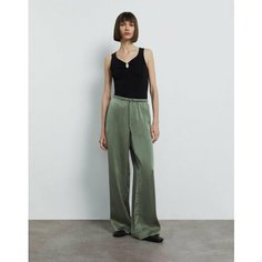 Брюки классические Gloria Jeans GJ BLACK, размер XXS/158 (36-38), зелёный