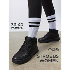 Кроссовки STROBBS, размер 40, чёрный