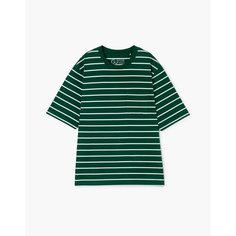 Футболка Gloria Jeans, размер XS (40-42), белый, зеленый