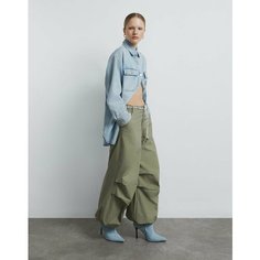 Брюки Gloria Jeans, размер XS/164 (36-40), оливковый