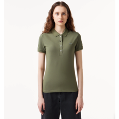Поло LACOSTE, размер T40, хаки