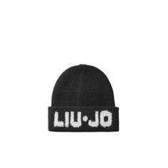 Шапка LIU JO, размер OneSize, черный
