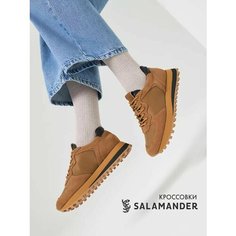Кроссовки Salamander, полнота 5 (RU)/ на среднюю стопу, размер 36, коричневый/черный