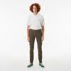 Джинсы зауженные LACOSTE Slim fit, размер T3632, коричневый