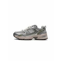 Кроссовки New Balance 530, размер 6US 38.5EU 24CM, зеленый/серебряный