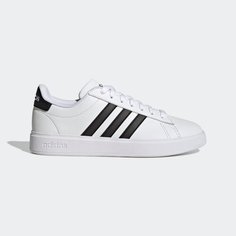 Кеды adidas Grand Court, размер 4,5 UK, белый/черный