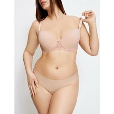 Бюстгальтер infinity lingerie, размер 80G, бежевый