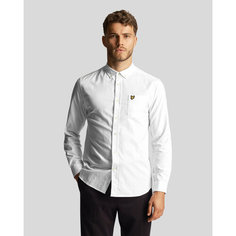 Рубашка Lyle & Scott Regular Fit Light Weight Oxford Shirt, размер XXL, white