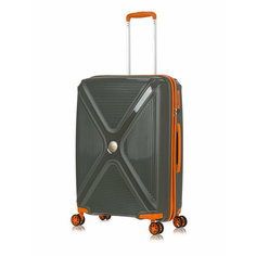 Чемодан Lcase Berlin, 127 л, размер L, серый