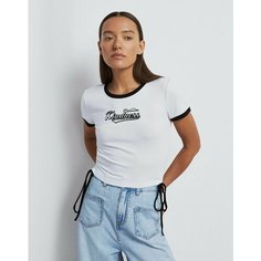 Кроп-топ Gloria Jeans, размер XS (38-40), white