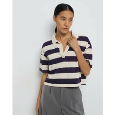 Футболка Gloria Jeans, размер XXS (36-38), белый, фиолетовый