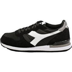 Кроссовки Diadora Camaro, размер 11, черный/серый