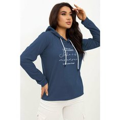 Лонгслив Lika Dress, размер 48, , синий
