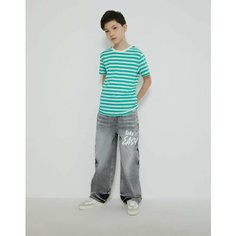 Джинсы Gloria Jeans GJ COOL, размер 4-6л/110-116, серый