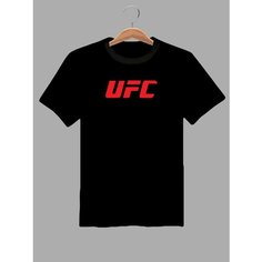 Футболка UFC, размер S, чёрный ZA Print